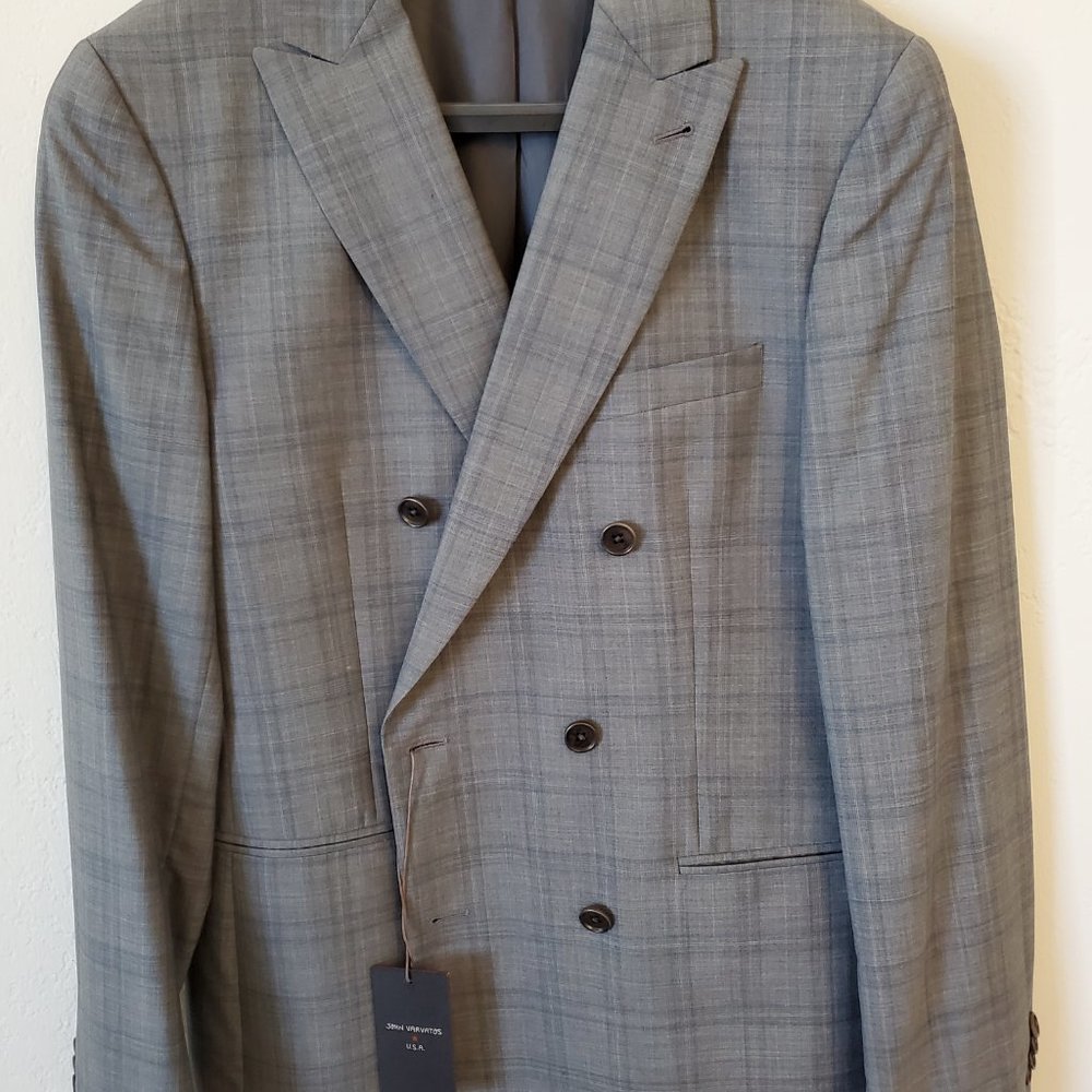 John Varvatos 40R Wool Blazer